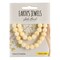 Earth's Jewels Semi-Precious Yellow Jade Natural Round Beads, 8mm